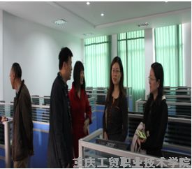 重庆工业职业技术学院js金沙3983总站来我院参观交流